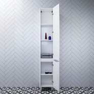 Пенал напольный Am.Pm Like 35 см R M80CSR0356WG, белый глянцевый фото 3