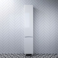 Пенал напольный Am.Pm Like 35 см R M80CSR0356WG, белый глянцевый фото 2