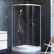 Душевое ограждение Am.Pm 90x90 см W88G-205-090MT64, хром/прозрачное фото 3