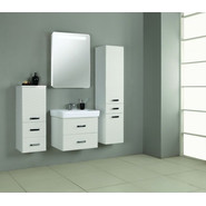 Тумба подвесная с раковиной Акватон Америна 60 см 1A1354K1AM010, белый фото 3