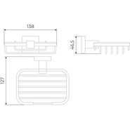 Мыльница Timo Selene 10025/00 фото 3