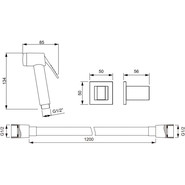 Гигиенический душ Timo SG-3054/03, чёрный фото 2