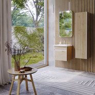 Пенал подвесной Aqwella Urban 35 см URB0535DD, дуб давос фото 3