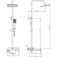 Душевая стойка Belz B24613 фото 3