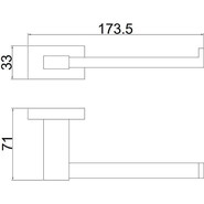 Держатель для туалетной бумаги Belz B90203-2 фото 2