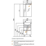 Тумба напольная с раковиной Акватон Панда 50 см 1A0537K0PD010, белый фото 2