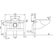Инсталляция для унитаза с импульсным смывом Abber AC0101P фото 4