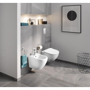 Унитаз подвесной безободковый Azario Morano AZ-450W с крышкой микролифт фото 2