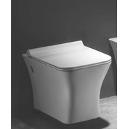 Унитаз подвесной безободковый Azario Trend AZ-2024 с крышкой микролифт фото 2