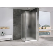 Душевое ограждение Abber Sonnenstrand 100x90 см AG04100M-S90M, хром/матовое фото 2