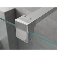 Душевое ограждение Ambassador Abner 90x90 см 10011101L L (стекло 8 мм) хром/прозрачное фото 5