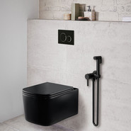 Набор для гигиенического душа Vincea VHFW-101MB, черный матовый фото 2