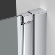 Душевая дверь Vincea Alpha 90 см VDP-3AL900MT, хром/текстурное фото 4