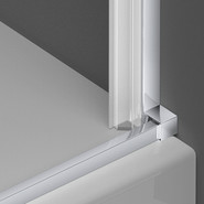 Душевая дверь Vincea Alpha 95 см VDP-3AL950MT, хром/текстурное фото 5