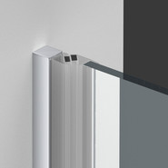 Душевая дверь Vincea Alpha 90 см VDP-3AL900MT, хром/текстурное фото 6