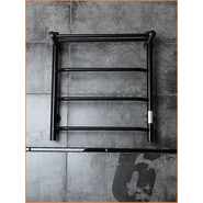 Полотенцесушитель электрический Тругор Пэк сп 6 ВГП с полкой П4 500х600 мм, чёрный (возможность скрытого подключения) 00-00042763 фото 3