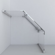 Душевое ограждение Vincea Stresa 90x90 см VSP-1S900CH, хром/шиншилла фото 4