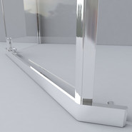 Душевое ограждение Vincea Stresa 90x90 см VSP-1S900CH, хром/шиншилла фото 5