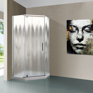 Душевое ограждение Vincea Stresa 90x90 см VSP-1S900CH, хром/шиншилла фото 