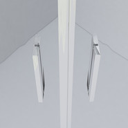 Душевое ограждение Vincea Garda 120x120 см VSS-1G1212CLB, черный/прозрачное фото 4