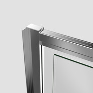 Душевая дверь Vincea Intra 70-80 см VDP-1I7080CH, хром/шиншилла фото 4