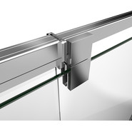 Душевое ограждение Vincea Intra 90-100x90 см VSR-1I901090CH, хром/шиншилла фото 4