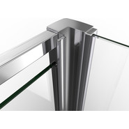 Душевое ограждение Vincea Intra 90-100x90 см VSR-1I809090CL, хром/прозрачное фото 5