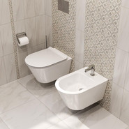 Унитаз подвесной безободковый Kerama Marazzi Plaza Modern PLMR.wc.02 фото 5