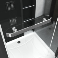 Гидробокс Grossman 90x110 см GR223, чёрный/прозрачное фото 4