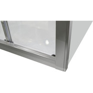 Душевое ограждение Grossman Falcon 90x100 см GR-D90-P100Fa, хром/прозрачное фото 3