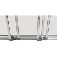 Душевое ограждение Grossman Falcon 90x100 см GR-D90-P100Fa, хром/прозрачное фото 4