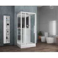 Душевое кабина Grossman 90x90 см GR161, белый/прозрачное фото 2