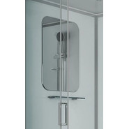 Душевая кабина Niagara Premium NG-6001-01Q 90x90 см, хром/прозрачное (безсиликоновая сборка) фото 4