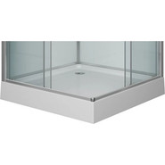 Душевая кабина Niagara Premium NG-6001-01Q 90x90 см, хром/прозрачное (безсиликоновая сборка) фото 5