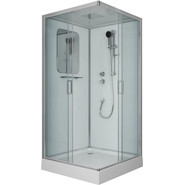 Душевая кабина Niagara Premium NG-6001-01Q 90x90 см, хром/прозрачное (безсиликоновая сборка) фото 2