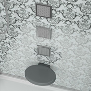 Гидробокс Niagara Luxe NG-7714W 100x90 см, серебро/прозрачное фото 6