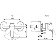 Смеситель для душа Ideal Standard Cerabase BC842AA фото 2