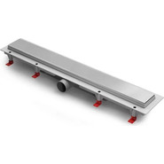 Трап Veconi Klasik/Floor 75 см V750K, хром глянцевый (под плитку) фото 