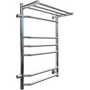 Полотенцесушитель водяной Тругор Браво3 ПМ с боковым подводом и полкой П7 500х800 мм L (м/о 600 мм) 00-00020410 фото 