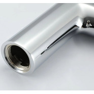 Смеситель для раковины с локтевой (хирургической) ручкой Gappo G1021, Цвет производителя: хром фото 6