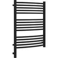 Полотенцесушитель электрический Сунержа Аркус 3.0 П15 800x600 мм 31-5704-8060 L, чёрный матовый фото 