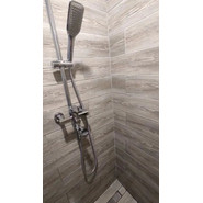 Душевая стойка с поворотным изливом Haiba HB2402 хром фото 3