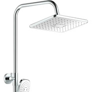 Душевая стойка Haiba HB24505-8, белый/хром фото 6