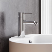 Смеситель для раковины Damixa Scandinavian Pure 360210000, Цвет производителя: хром фото 2