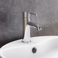 Смеситель для раковины Damixa Scandinavian Pure 360210000, Цвет производителя: хром фото 3