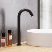 Смеситель для раковины высокий сенсорный Damixa Scandinavian Pure 360280300, черный, Цвет производителя: чёрный фото 2