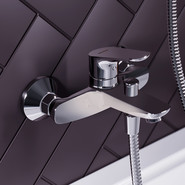 Смеситель для ванны Damixa Jupiter 771000001, Цвет производителя: хром фото 2