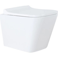 Инсталляция с подвесным безободковым унитазом Azario Teramo AZ-8010-1000+AZ-8200-0010+AZ-0052, Цвет производителя: белый фото 4