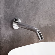 Смеситель для раковины настенный сенсорный Damixa Scandinavian Pure 360270000, Цвет производителя: хром фото 3