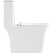 Унитаз-моноблок безободковый Sole Slot с тонкой крышкой микролифт фото 2